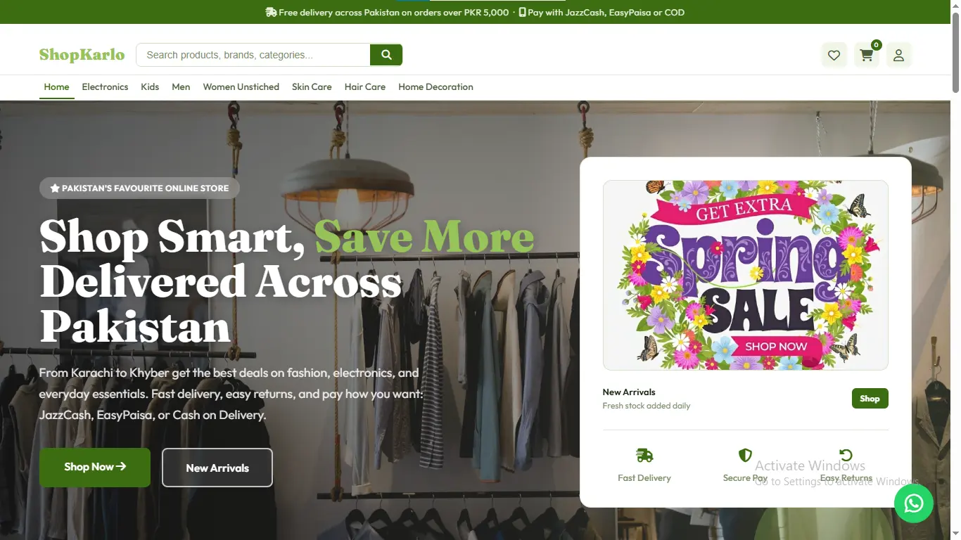 E-Commerce Store
