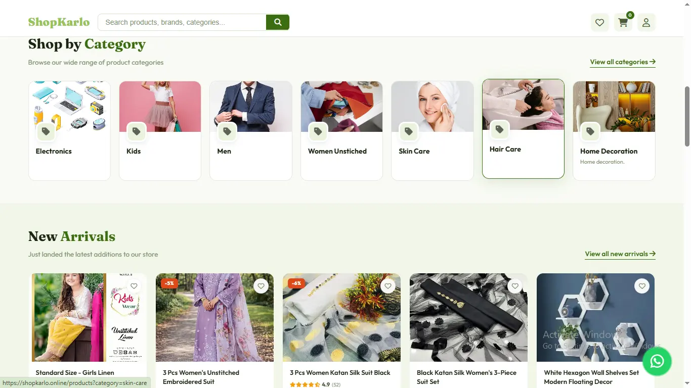 Ecommerce Storefront Graphic